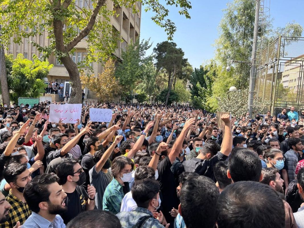 Protests erupt at universities in Iran over death of 22-year old Mahsa Amini
