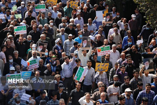Iranians hold rallies nationwide to condemn violent riots