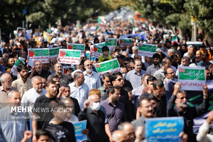 Iranians hold rallies nationwide to condemn violent riots