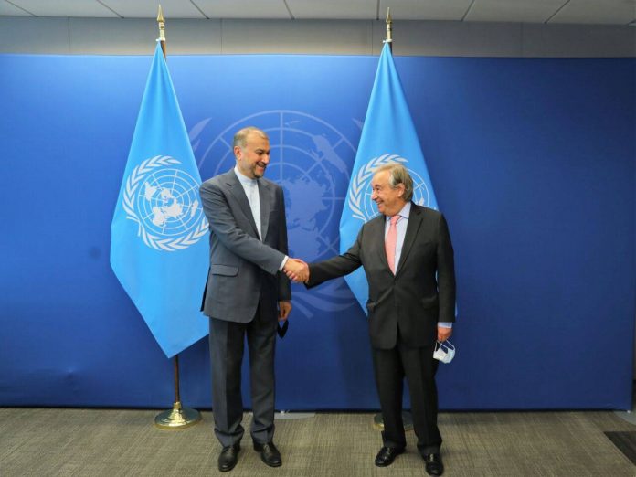 Amirabdollahian and Guterres