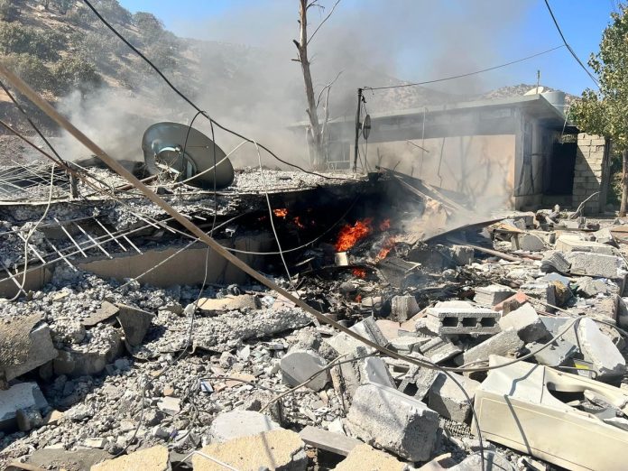 IRGC strikes terror bases in northern Iraq