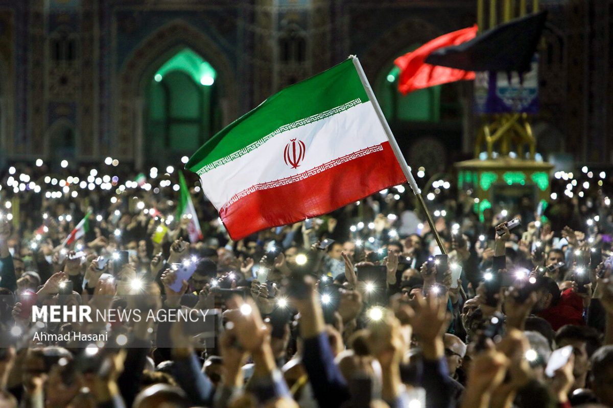 In Mashhad, a funeral and a sea of lights for victims of Shiraz terrorist attack