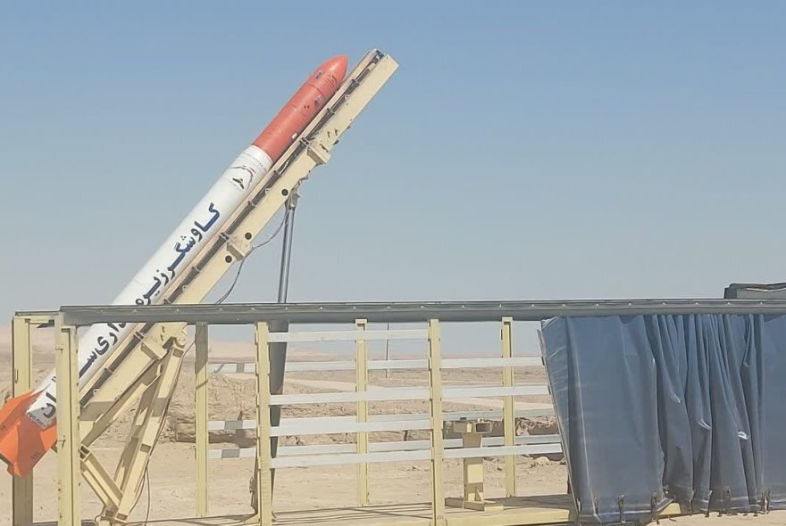 Iran launches test tug into suborbital space