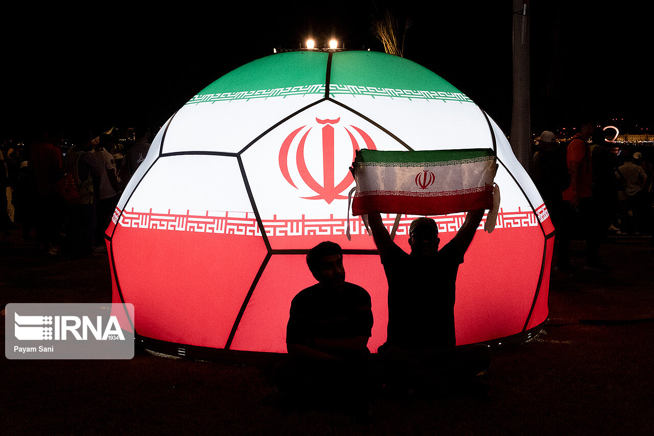 İranlılar A Milli Futbol Takımı'na destek verdi
