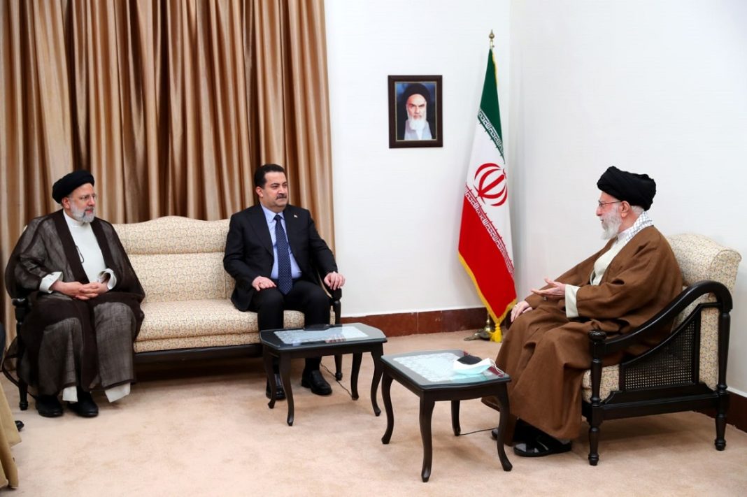 Ayatollah Khamene and al-Sudani