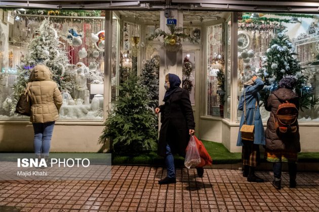 Christmas shopping in Iran