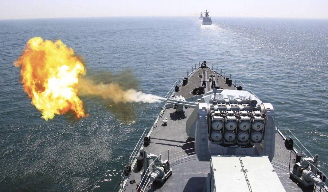 Naval Drills China Russia