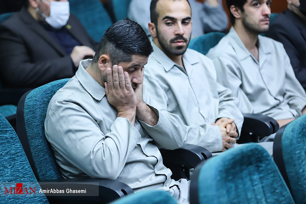 Iran executes two people over gruesome murder of security guard 1 Mohammad-Mehdi Karami and Mohammad Hosseini