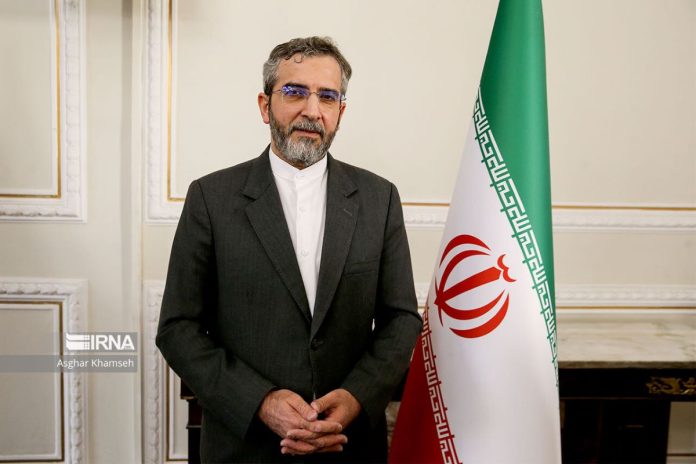Deputy Foreign Minister Ali Bagheri Kani