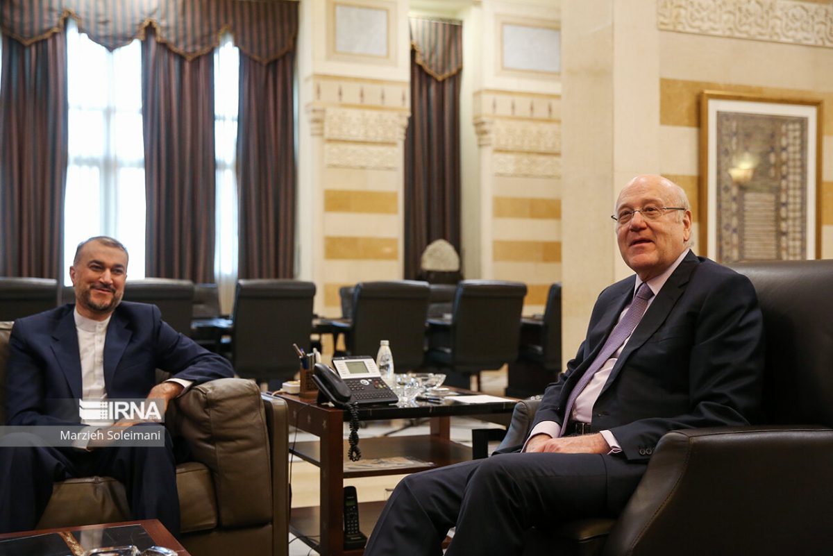 Iran FM says Tehran welcomes resumption of talks with Saudi Arabia 1 Hossein Amirabdollahian Najib Mikati