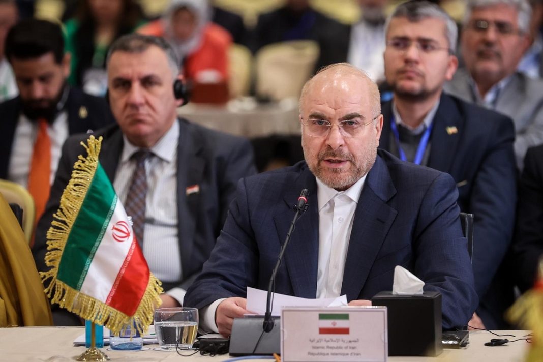 Iran's Parliament Speaker Mohamamd Bagher Qalibaf