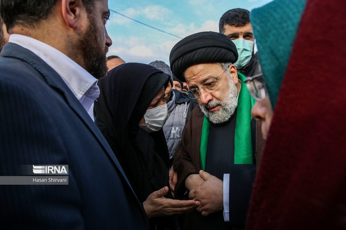 Iranian President Ebrahim Raisi visits quake-hit villages in West Azerbaijan Province 12 Raisi in Khoy