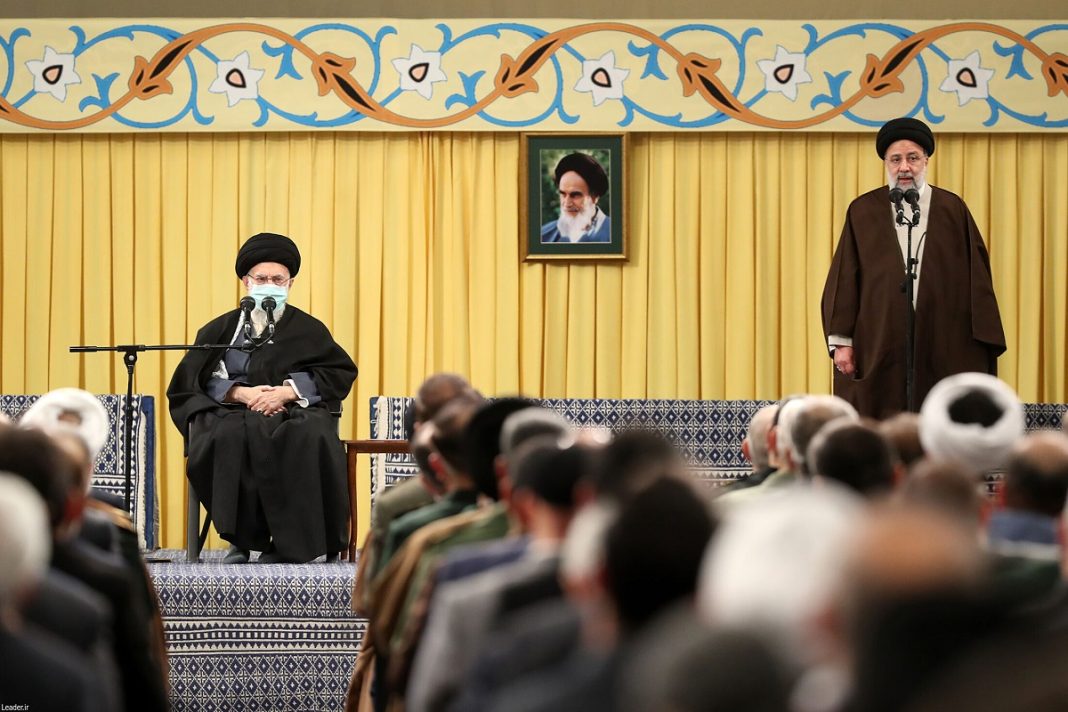 Ayatoollah Khamenei and Raisi