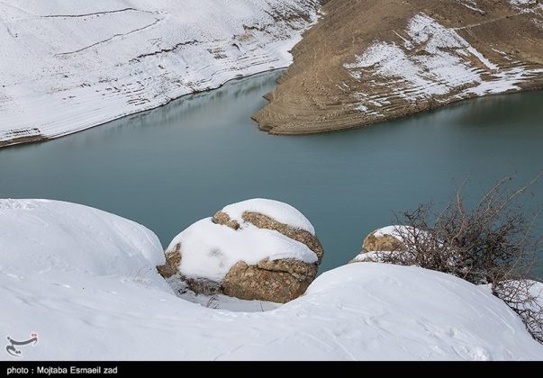 Orumia’s wintry nature in Iran's West Azarbaijan Province