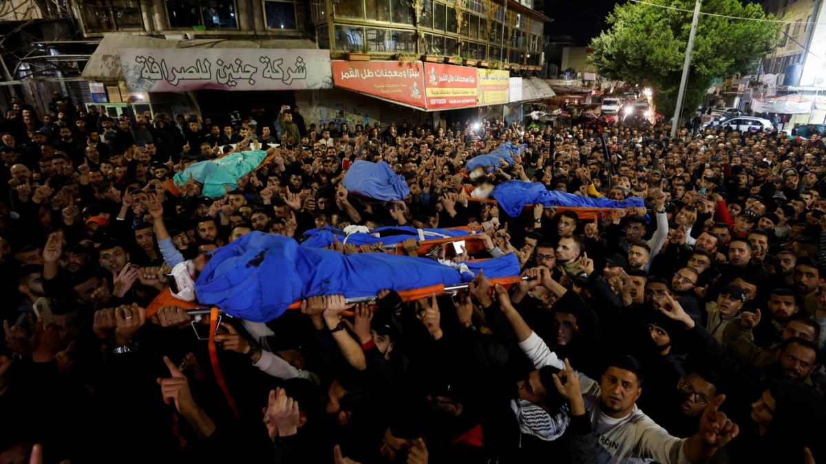 Israeli soldiers kill six Palestinians in raid on Jenin