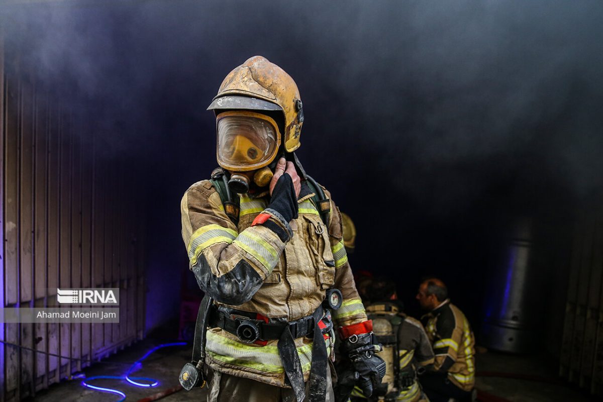 Fire at chemical company near Tehran contained: no casualties reported 1 Iran Firefighters
