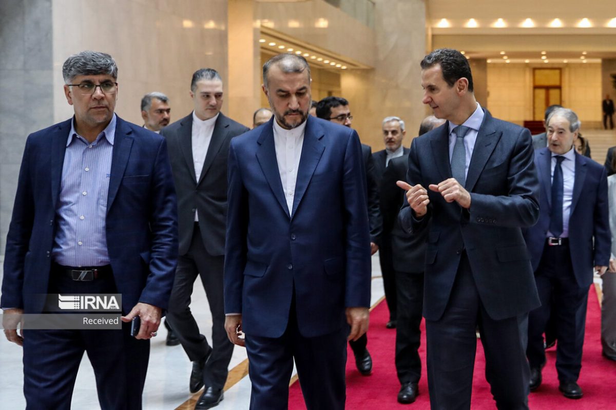 Iranian FM to President Assad: Iran to stand by Syria under new circumstances 1 Assad Amirabdollahian