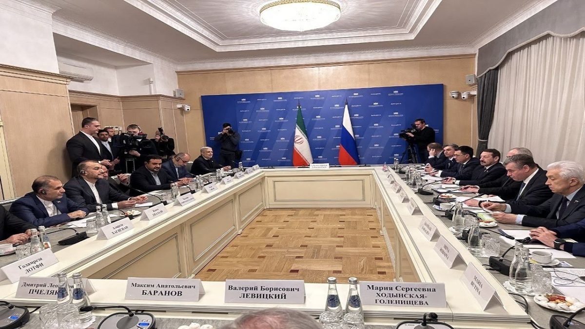 Iranian foreign minister: Iran-Russia ties on right track