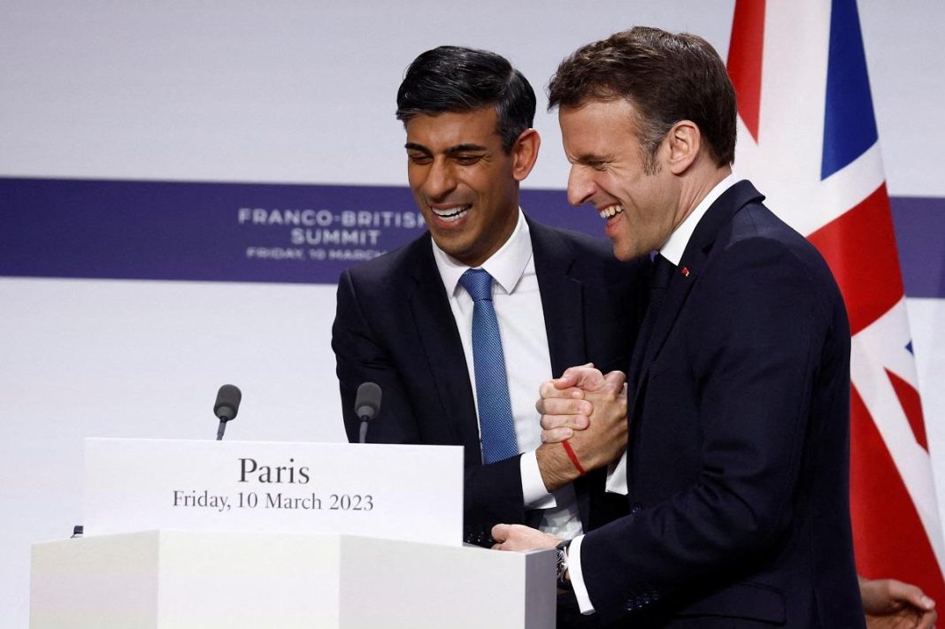 Macron and Sunak