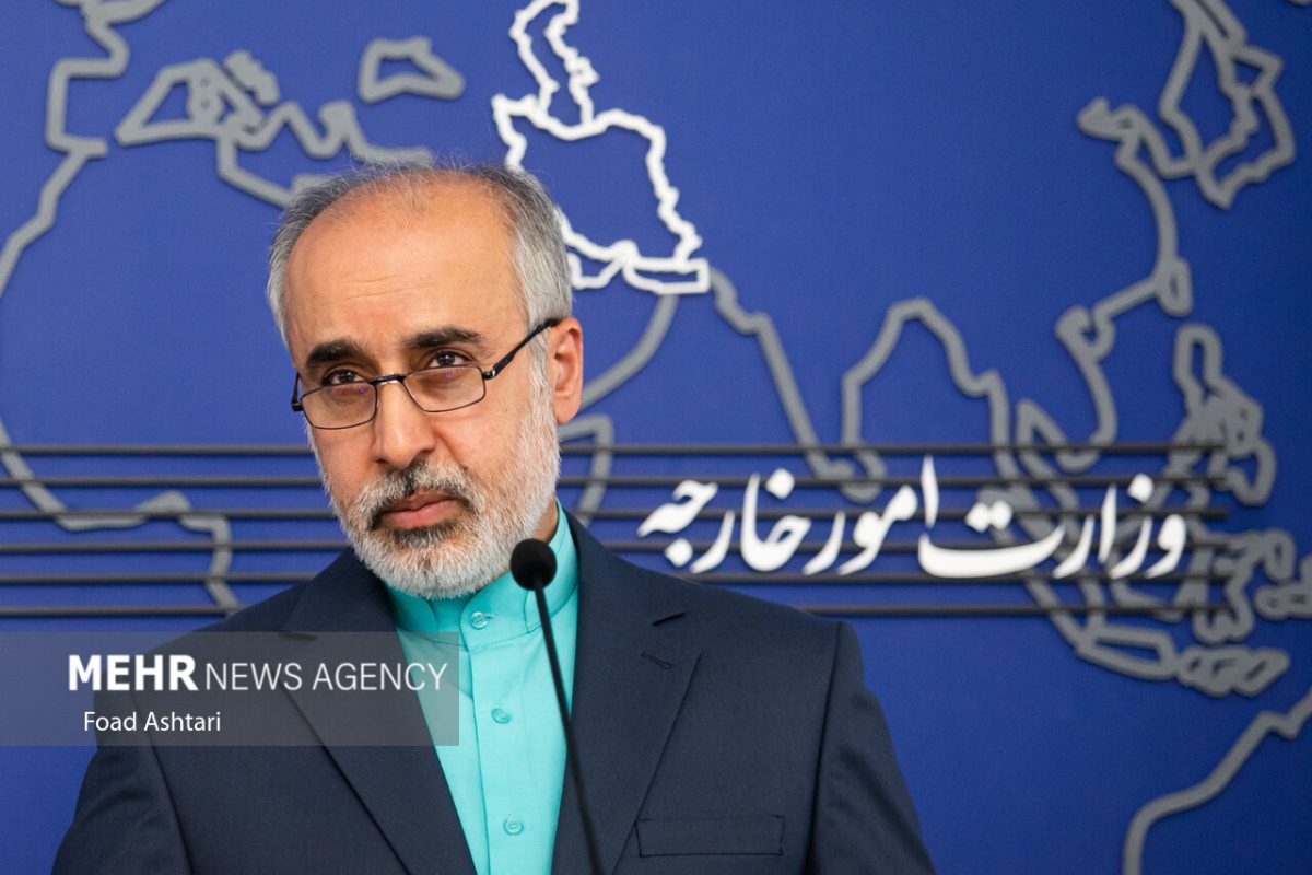 Iran says reserves right to respond to EU sanctions 1 Nasser Kanaani