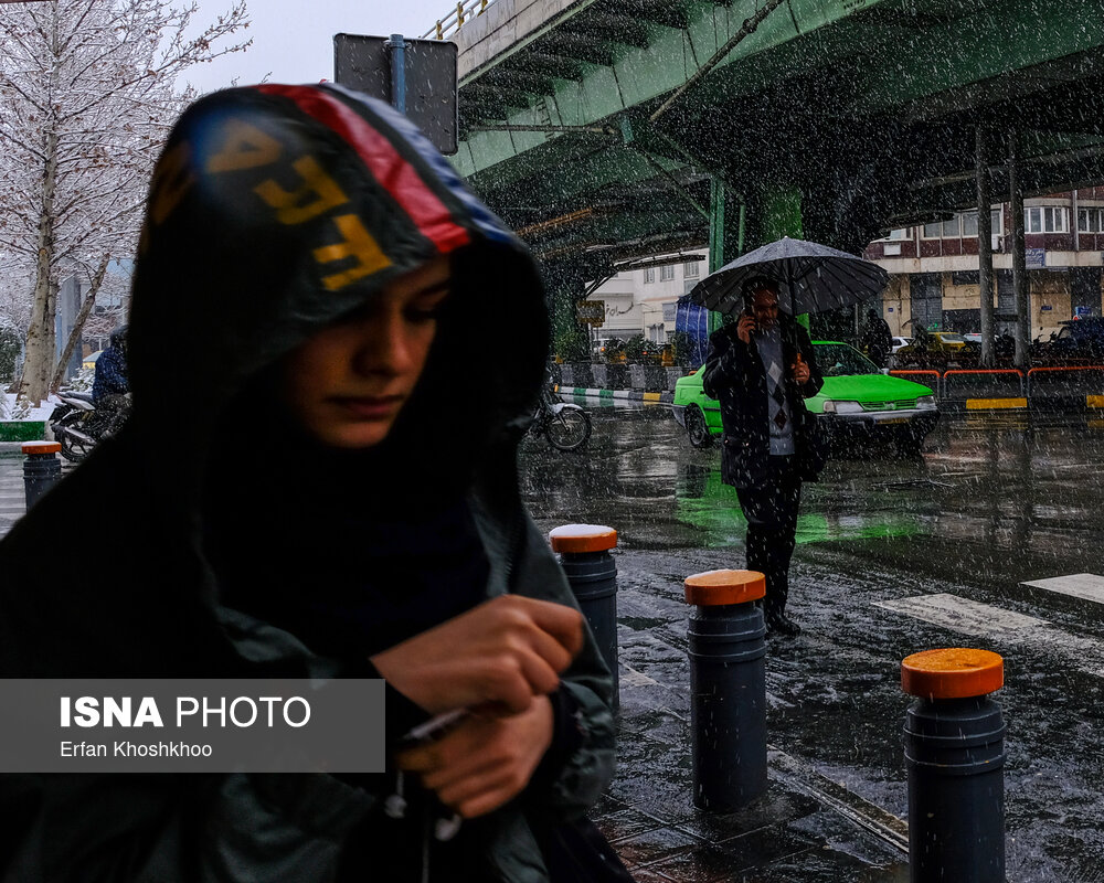 Iran conducts first cloud-seeding operation of year in Urmia basin 1 Snow Iran