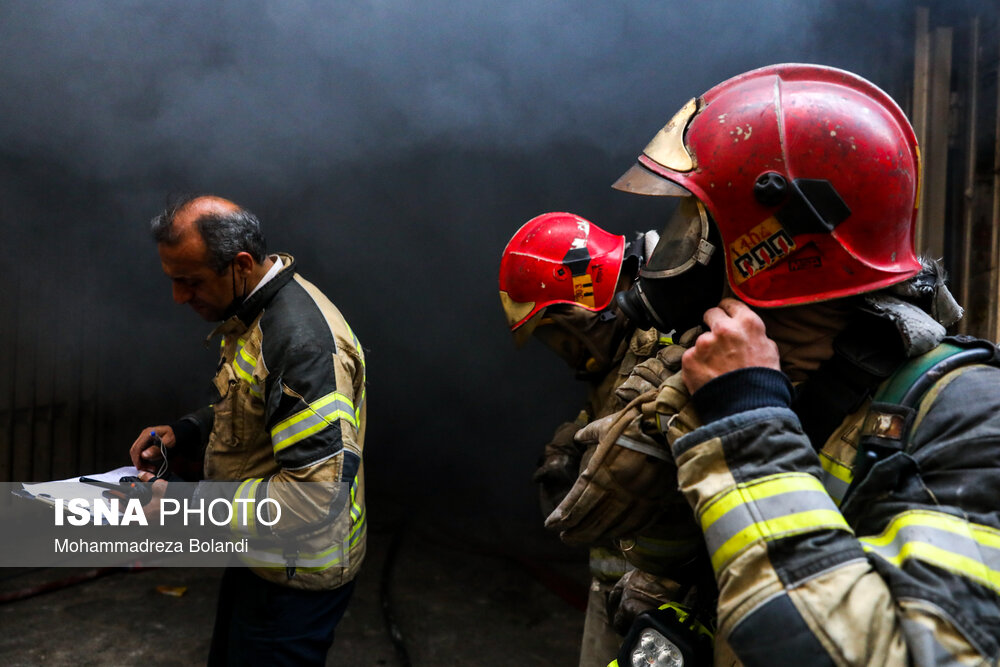 Iran Firefighters
