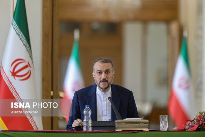 Iranian Foreign Minister Hossein Amirabdollahian