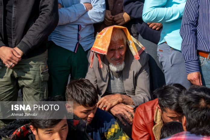 Afghan migrants wrestling tournament Iran