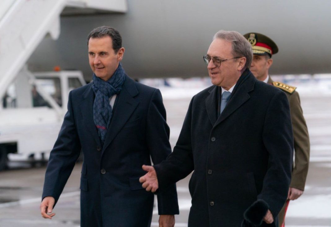 Bashar Assad in Russia