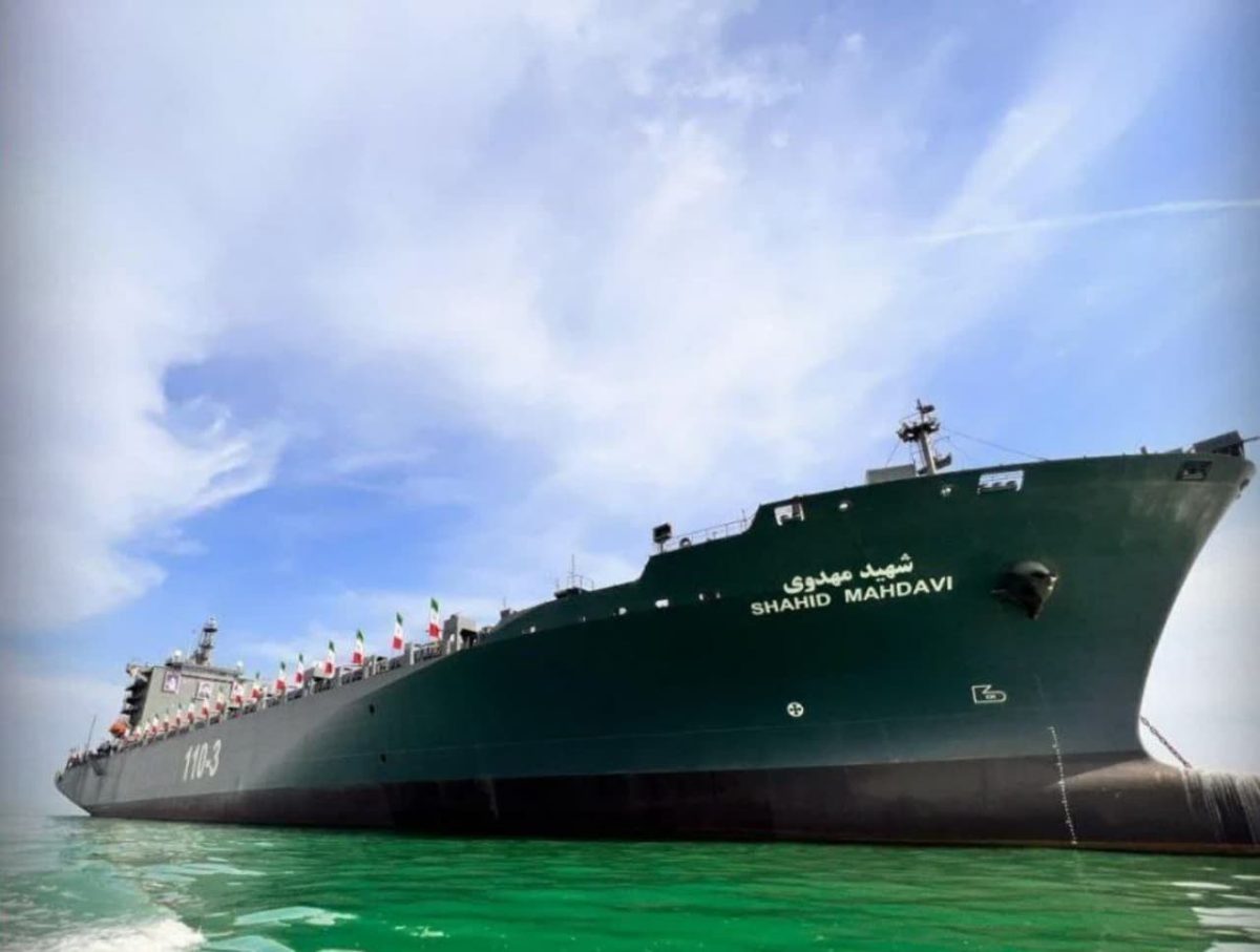 IRGC Navy receives new vessels with mounted missile launchers 1 Shahid Mahdavi carrier