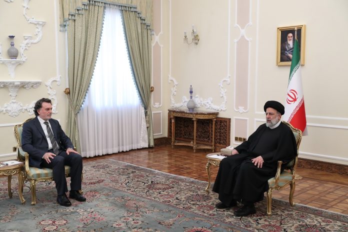 Ebrahim Raisi and Hicabi Kırlangıç