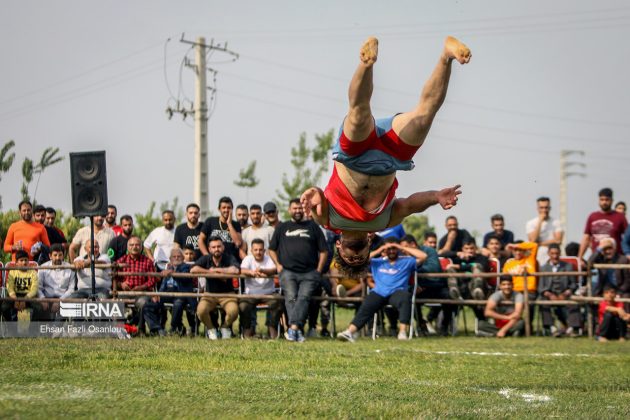 Locho wrestling completion in Iran