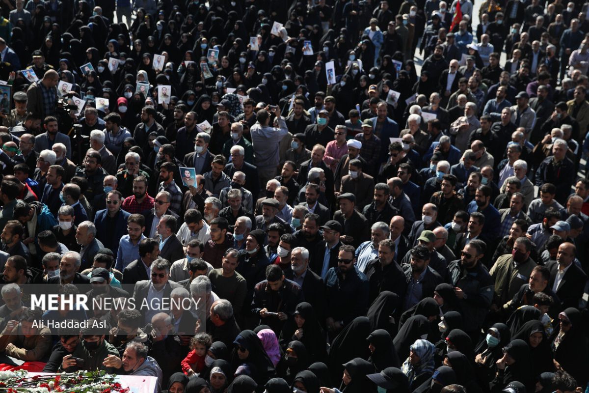 Iranians Bid Farewell To 2 Military Advisors Killed By Israel In Syria ...