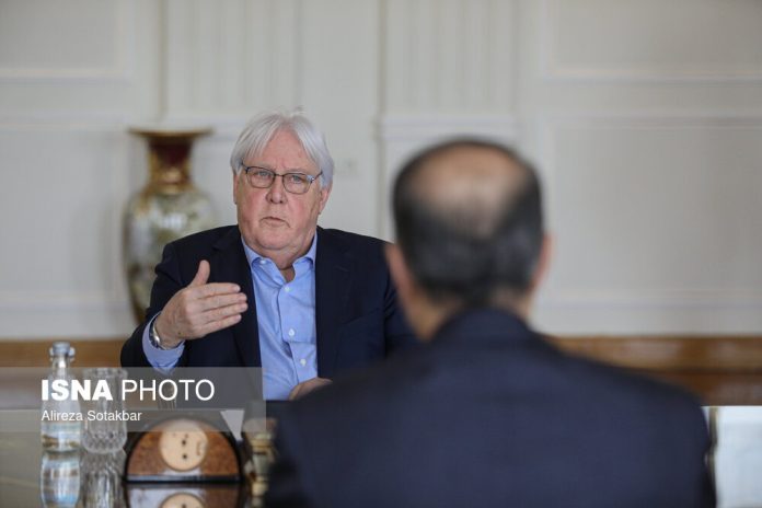 Martin Griffiths and Hossein Amirabdollahian