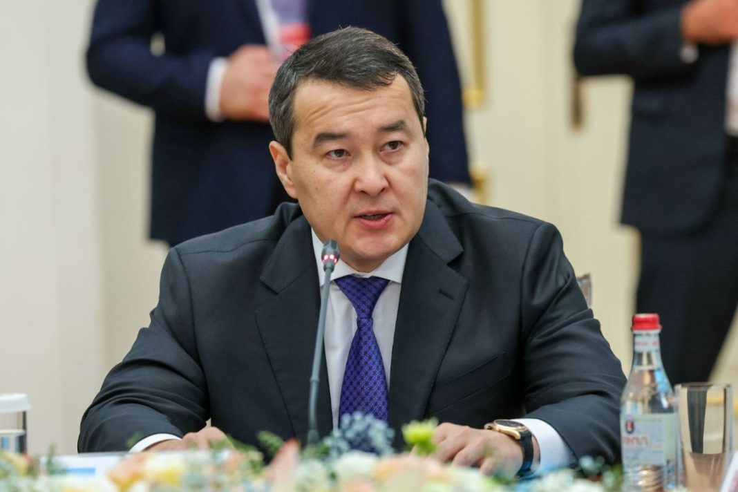Kazakhstan’s prime minister Ali Kahn Ismailov