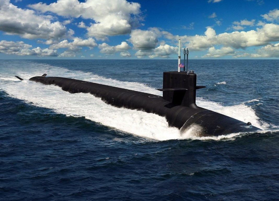 US nuclear-powered submarine