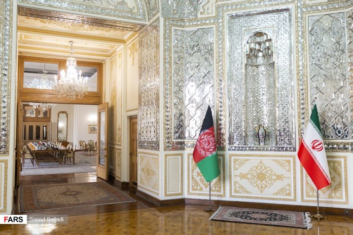 Iran Afghanistan Flags