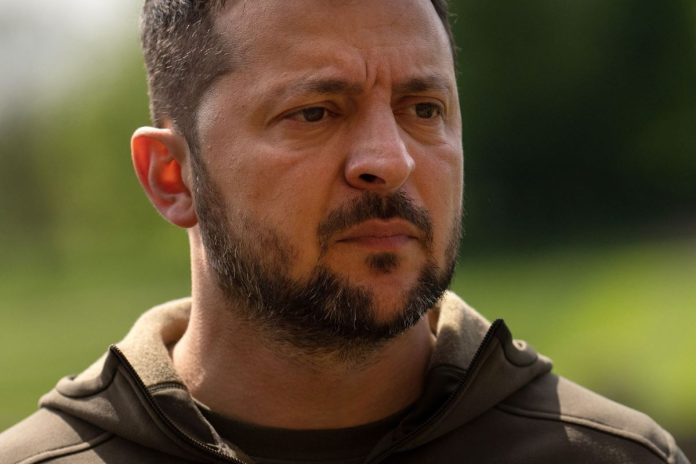 Ukrainian President Volodymyr Zelensky