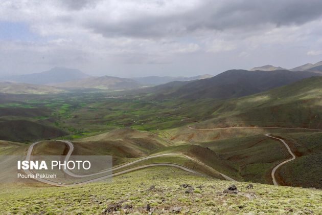 Iran tourism: Spring face of nature in Tuyserkan