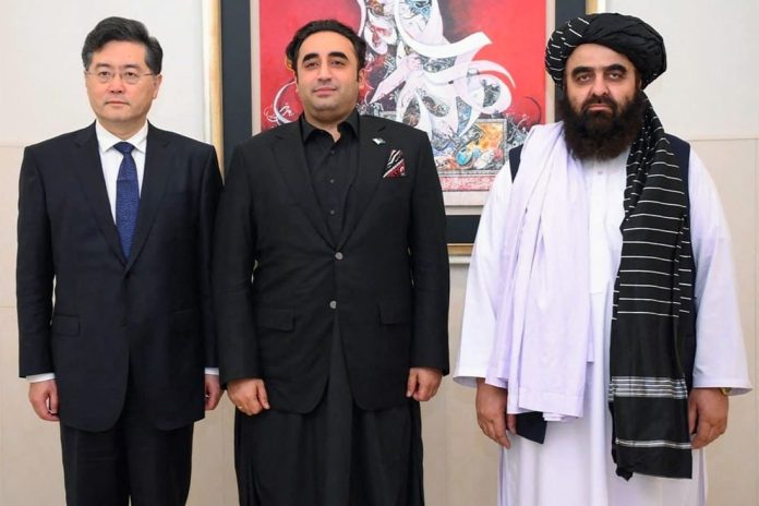 Qin Gang Bilawal Bhutto Zardari Amir Khan Muttaqi