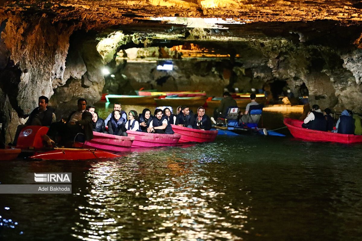 World’s largest water cave in Hamedan Province, western Iran