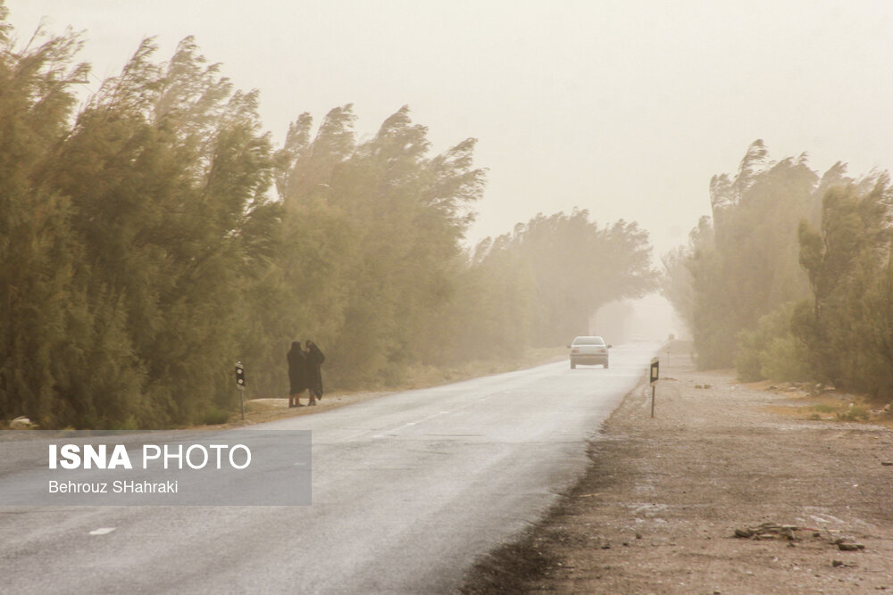 Dust storm Iran