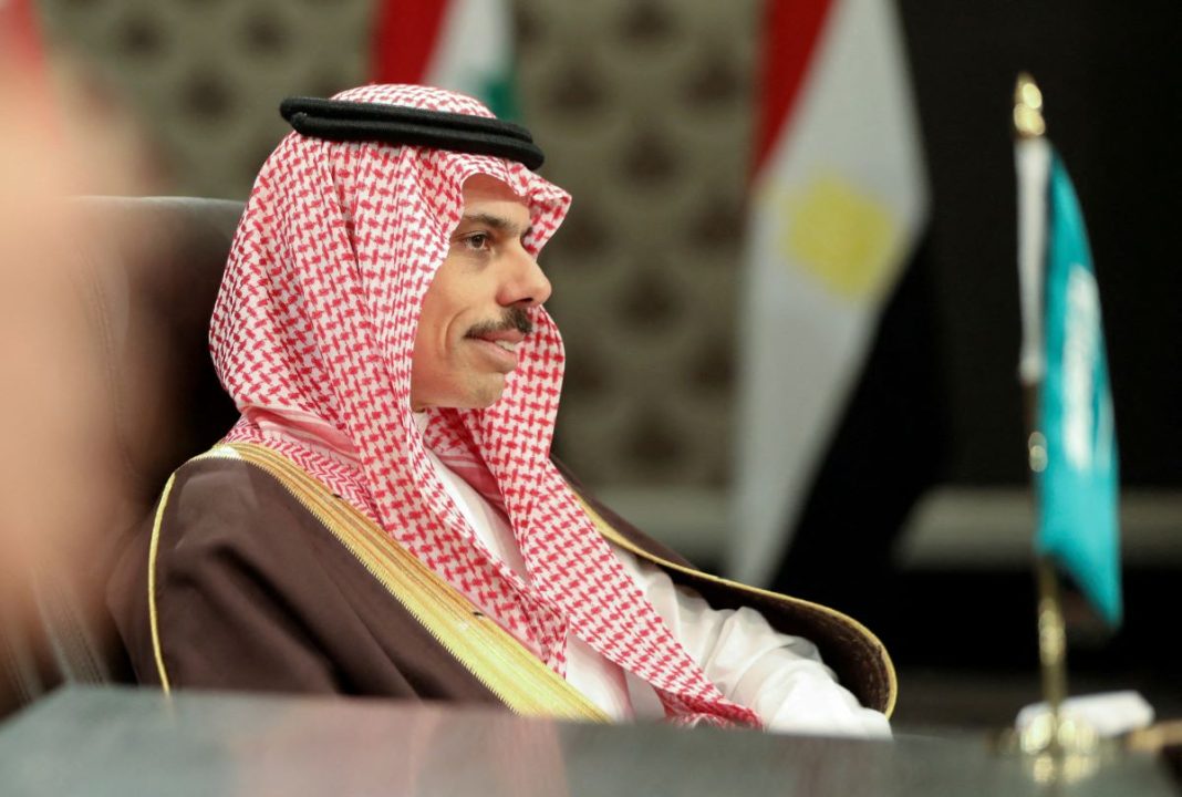 Foreign Minister of Saudi Arabia Faisal bin Farhan Al-Saud