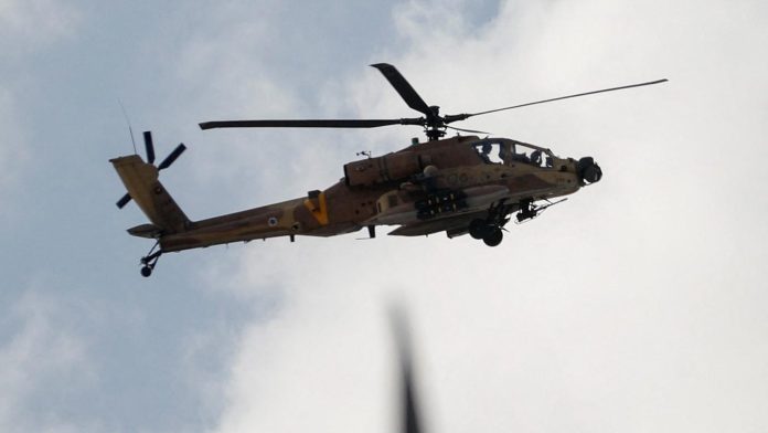 Israeli helicopter