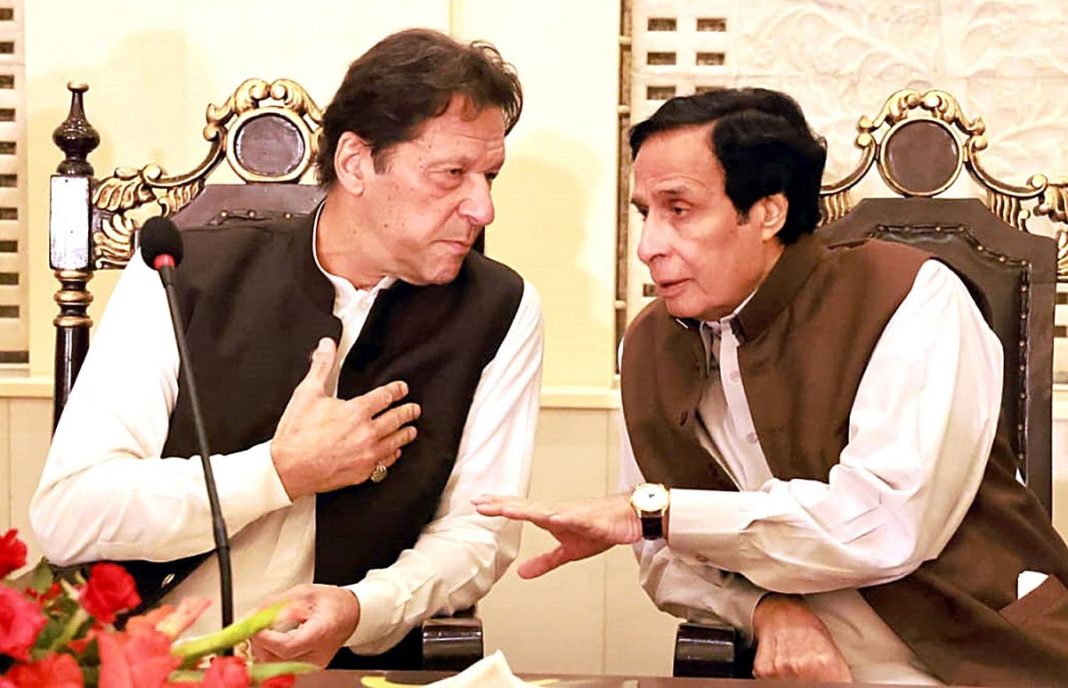 Chaudhry Pervez Elahi and Imran Khan