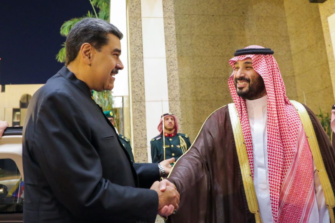 Bin Salman and Maduro