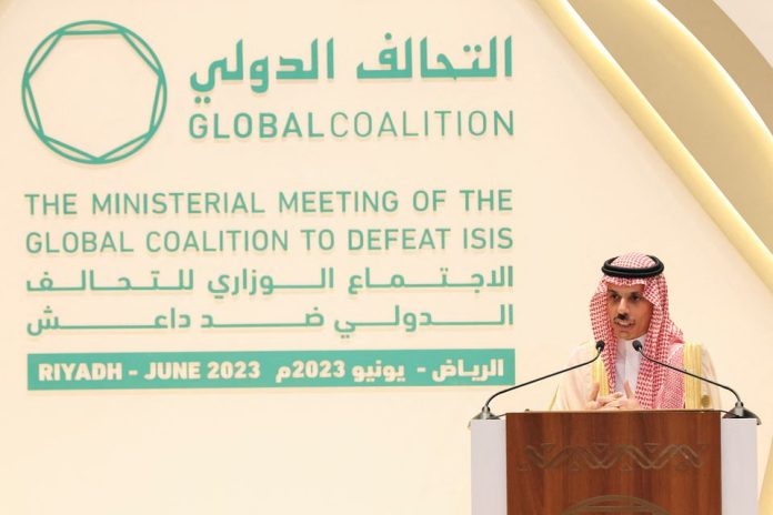 Saudi Foreign Minister Prince Faisal bin Farhan Al Saud