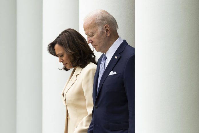 Biden and Harris