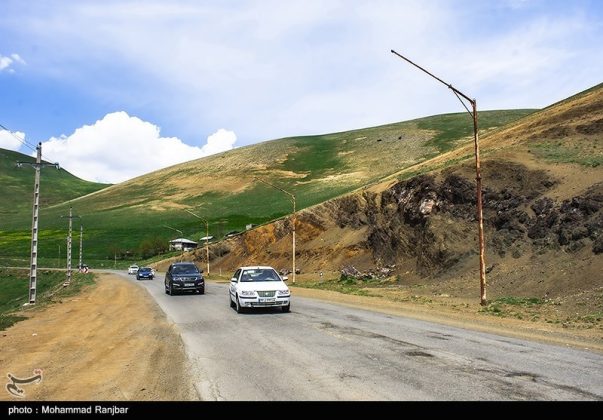 Iran tourism: Gorgeous natural scenery of Asalem-Khalkhal Road