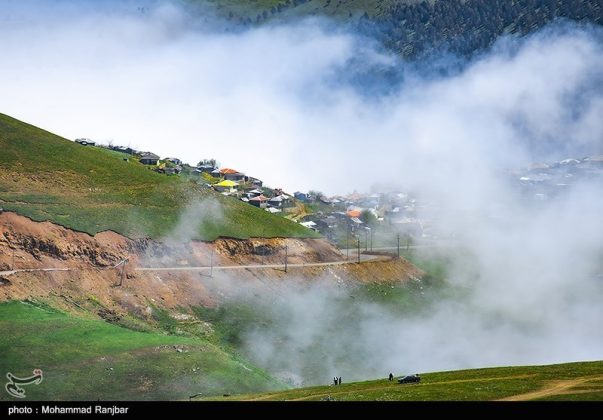 Iran tourism: Gorgeous natural scenery of Asalem-Khalkhal Road